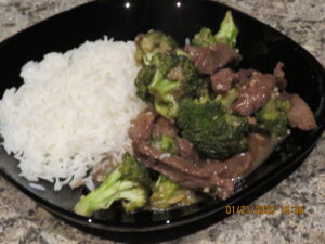 Beef and Broccoli with Oyster Sauce