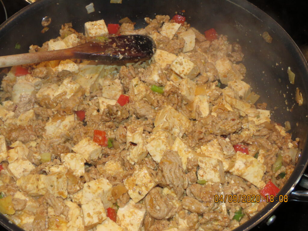 Chinese Pork and Tofu With Hoisin 2