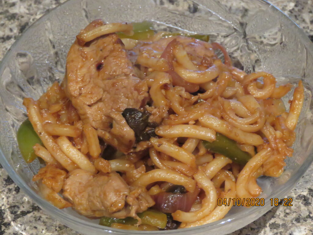 Spicy Hoisin Pork With Noodles 5