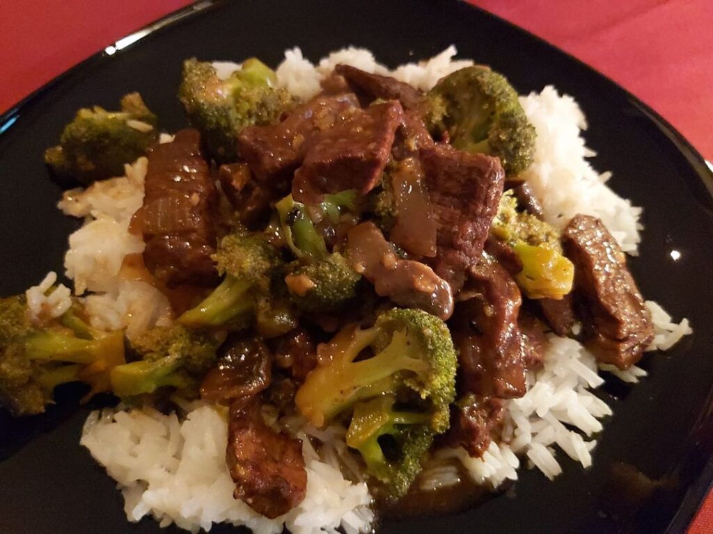 beef broccoli and oyster sauce