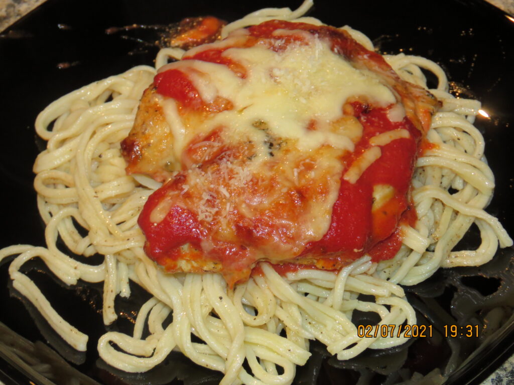 Chicken Parmesan Feb and pasta 2