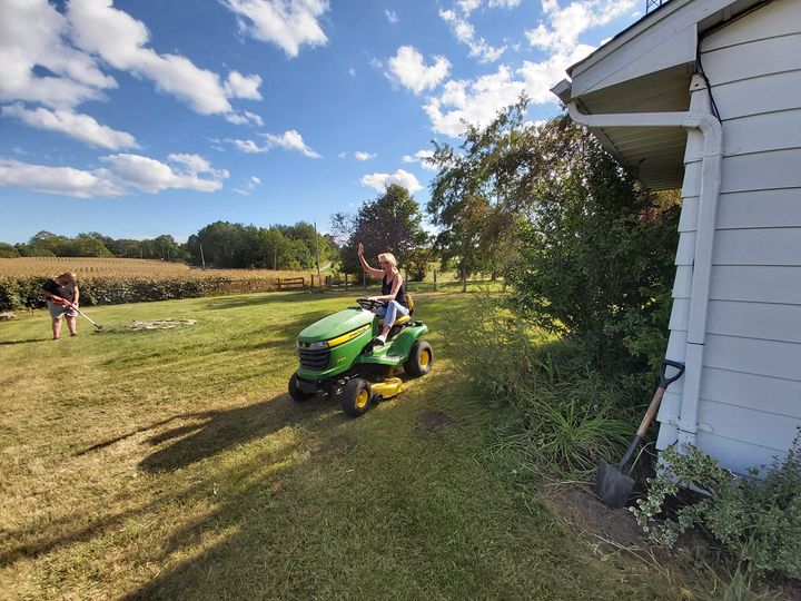 kelly john deere riding