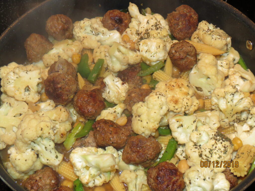 Lamb Kofta with Vegetable Medley 2