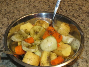 Pork Loin Roast Vegetables