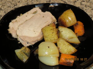 Pork Loin Roast With Vegetables