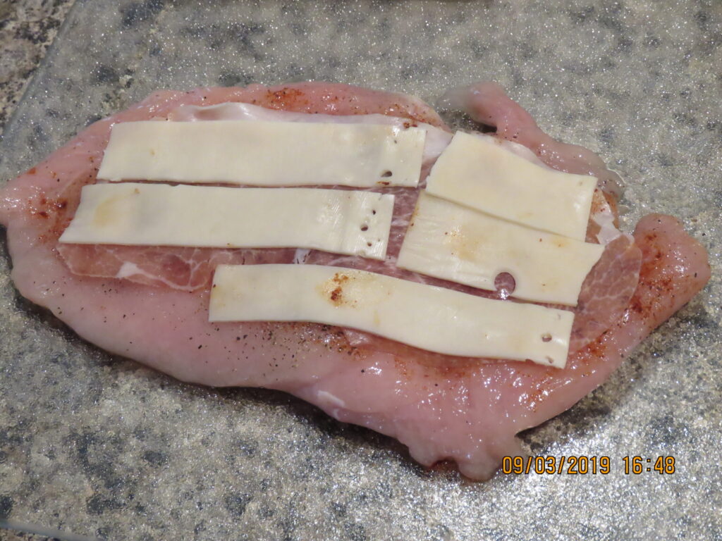 Preparing Chicken Breast