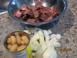 Preparing Steak and Kidney 2