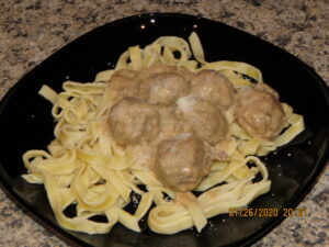 Swedish Meatballs with Gravy