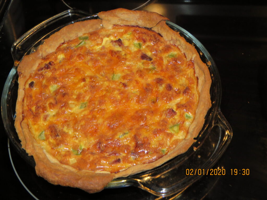 Superbowl quiche 2