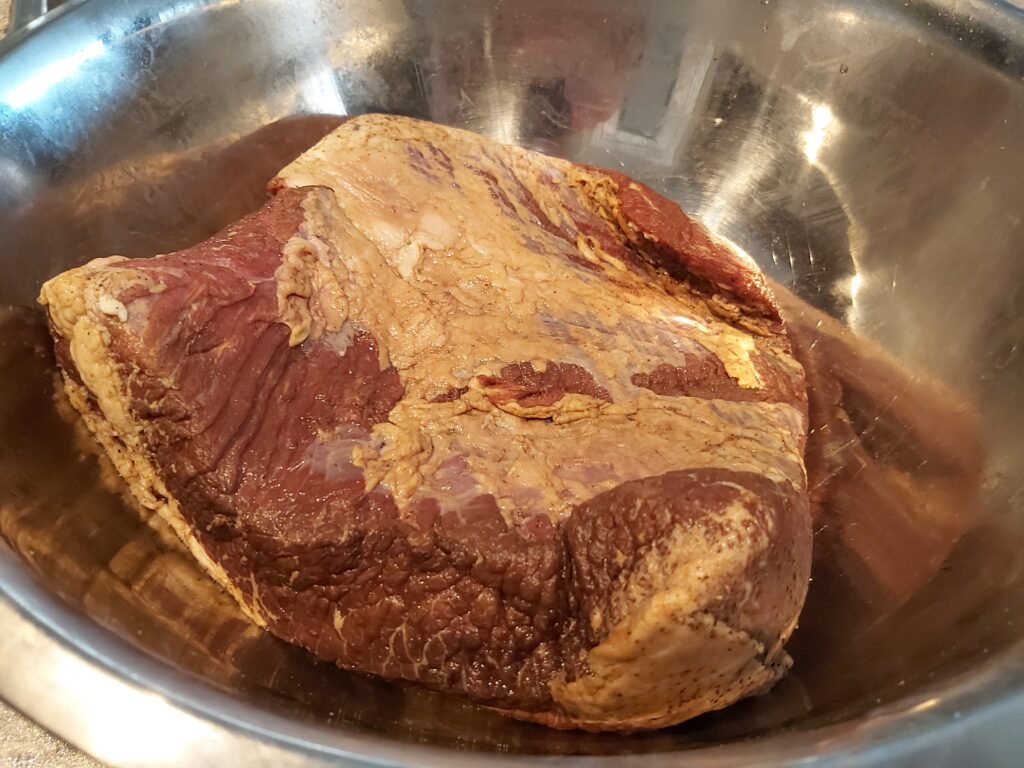 Brisket for Montreal Smoked Meat