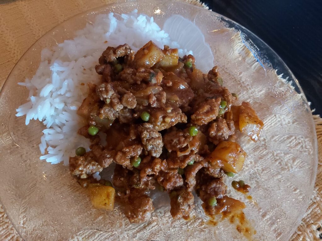 lamb kheema