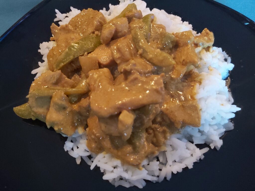 coconut chicken curry