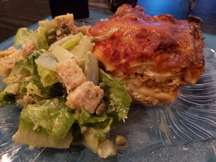 leftover lasagna