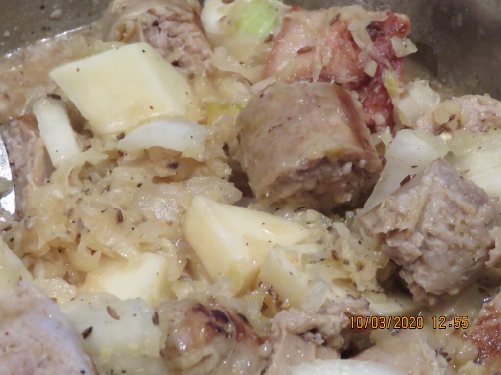 mixed bratwurst casserole 2