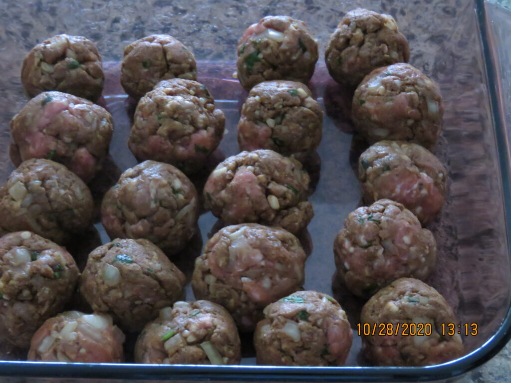 Lamb Korma Meatballs